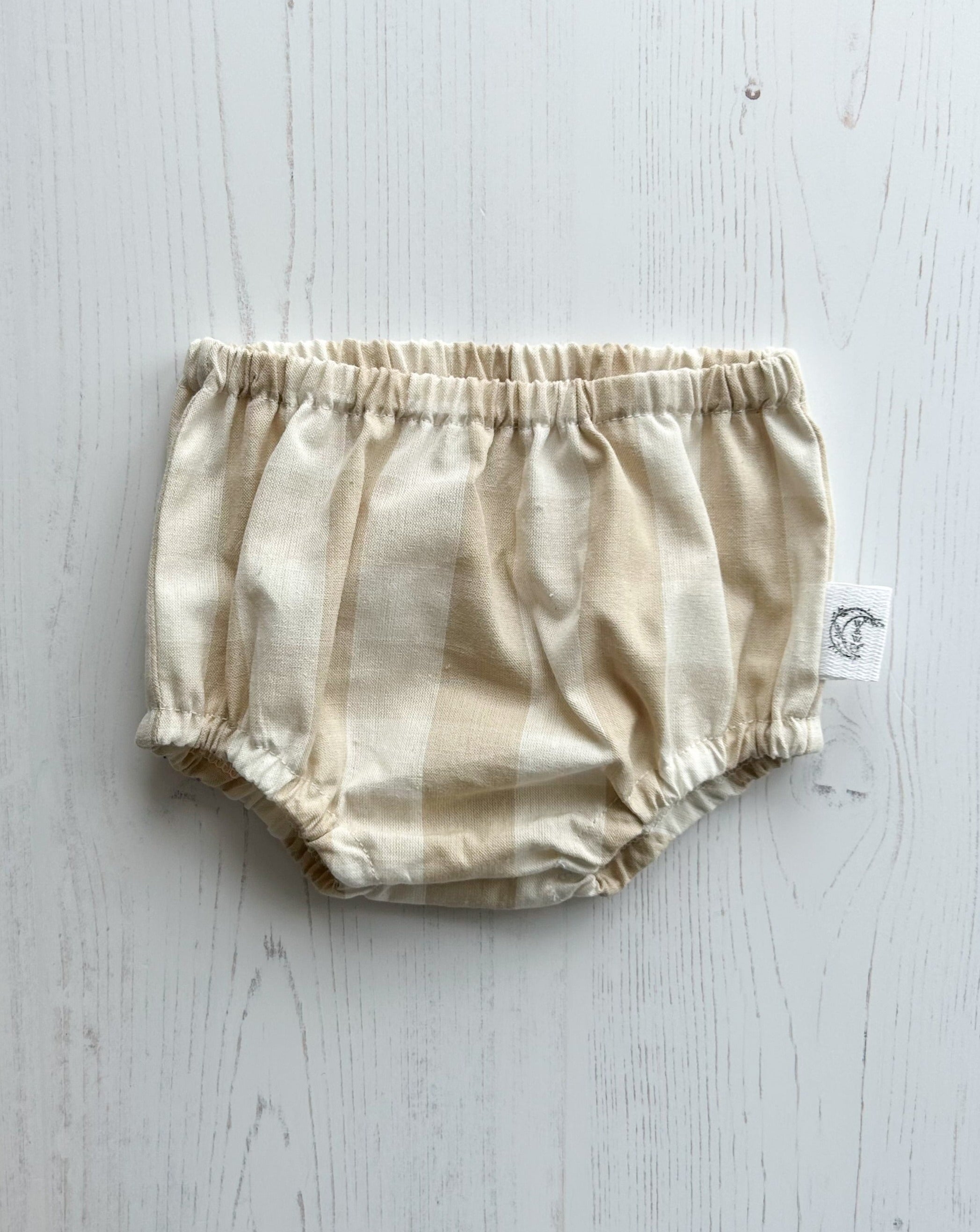 Natural gingham baby bloomers | Wonder & Wren – Wonder and Wren